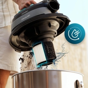 Aspirator umed si uscat Cecotec Conga Rockstar Wet Dry Steel Pro Tool Neo, 1600 W, 30 L - Img 4