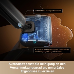 Aspirator umed si uscat Dreame T16 Pro Heat-A, 30000 Pa, cu acumulator detasabil - Img 7