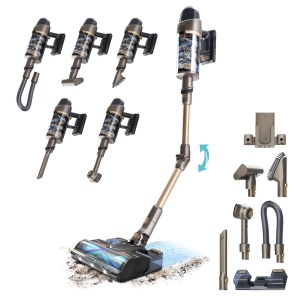 Aspirator vertical Cecotec Conga Rockstar RX90 AI AquaPet Flex X-Treme 350AW 100 min autonomie Inteligenta Artificiala