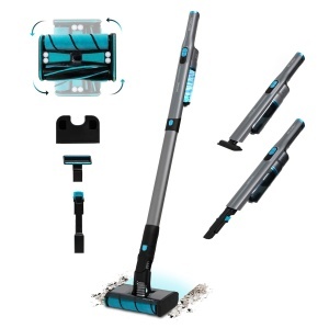 Aspirator vertical Cecotec Scoba 2100 Twice 210W Motor digital fara perii 45 min autonomie