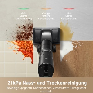 Aspirator vertical cu abur Dreame H15 Pro, 21000 Pa, negru - Img 10