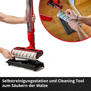 Aspirator vertical Einhell CLEANEXXO Power X-Change 18V functie de auto-curatare mod BOOST - Img 7