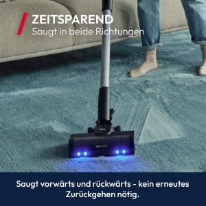 Aspirator vertical Hoover HF610H Turbo Sense 660W autonomie 100 min senzor pentru tipul de podea - Img 6