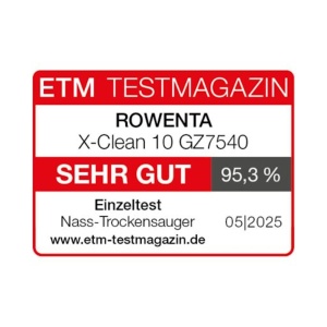 Aspirator vertical Rowenta X-Clean 10 GZ7540WO alb functii de aspirare si spalare autonomie 60 min - Img 2