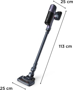 Aspirator vertical Rowenta X-PERT 660 RH6838 100 W fara sac LED movnegru - Img 8