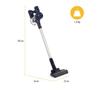 Aspirator vertical Tristar SZ-2360, 2-in-1, 150 W, autonomie 40 min, LED, filtru HEPA - Img 6