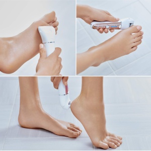 Atasament pentru epilator Panasonic ES-2D02 / Atasament pentru pedichiura / Ingrijirea picioarelor / Atasament pentru toate epilatoarele din seriile EY si EL - Img 3