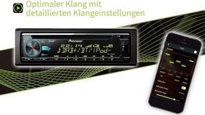 Autoradio 1-DIN Pioneer DEH-X7800DAB-AN, Bluetooth, DAB, USB, 4x50W MOSFET - Img 4