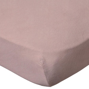 BabyCalin - Cearsaf cu montura, alb/roz, 70x140 cm (pachet de 2) - Img 2