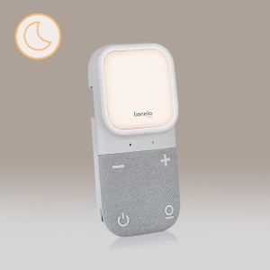 Babyphone audio Lionelo Babyline 2.3 cu noapte luminoasa, raza 400m, 10 ore autonomie - Img 8