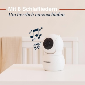 Babyphone Video GRUNDIG cu Camera, Monitor 5 Inch, Infrarosu - Img 9
