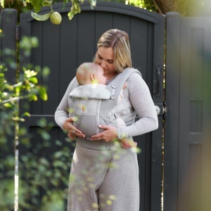 Babytrage Ergobaby Adapt SoftFlex Mesh, 0-48 luni, 3 pozitii, respirabila - Img 11