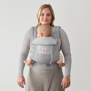 Babytrage Ergobaby Adapt SoftFlex Mesh, 0-48 luni, 3 pozitii - Img 7