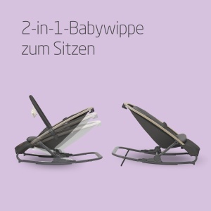 Babywippe Maxi-Cosi Kori 2-in-1, 0-2 ani, 15 kg, cu Spielzeugbogen, usor si compact - Img 2