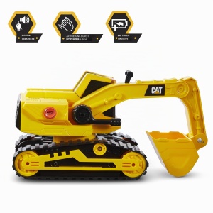 Bagger cu lumini si sunete CAT Construction Power Hauler 29,5 cm, interactiv - Img 5