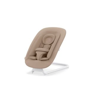 Balansoar pentru bebelusi CYBEX Gold, Almond Beige, cu sistem de siguranta si suport ergonomic