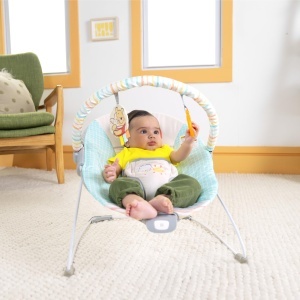Balansoar pentru bebelusi Disney Baby Winnie Puuh Hunny Hues, cu vibratii, unisex, 0-6 luni - Img 2