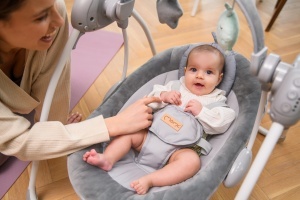 Balansoar pentru bebelusi MoMi Babywippe LISS, 9 kg, pliabil, 6 melodii - Img 11