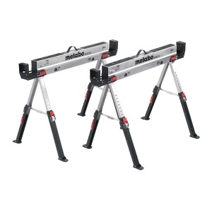 Banc de lucru Metabo MAB 82-2, 2 bucati, inaltime ajustabila, otel