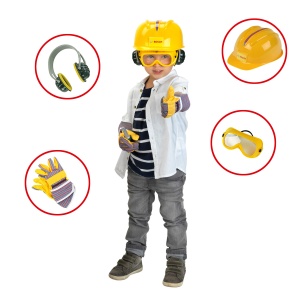 Banc de lucru Theo Klein 8422 Bosch, 150 piese, cu surubelnita si accesorii - Img 5