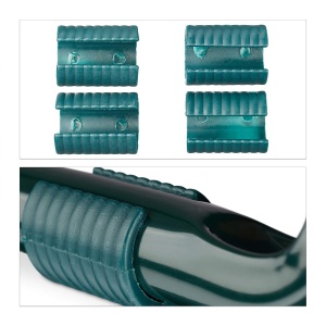 Bancuta de gradina Relaxdays, verde, 2 in 1, max 150 kg, HBT 50x60x27,5 cm - Img 8
