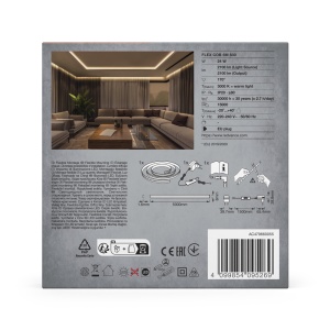 Banda LED cu 5m LEDVANCE FLEX COB, 22W, 1750lm, lumina calda - Img 14