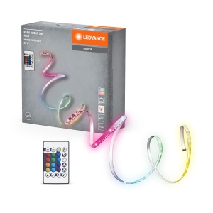 Banda LED cu sunet LEDVANCE FLEX AUDIO 5M, 21W, 320lm, alb cald