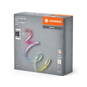 Banda LED cu sunet LEDVANCE FLEX AUDIO 5M, 21W, 320lm, alb cald - Img 11