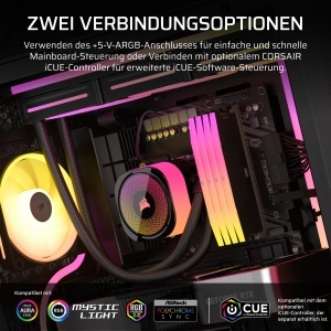 Banda LED RGB CORSAIR LS430 Aurora 430mm, 49 LED-uri, Magnetica - Img 4