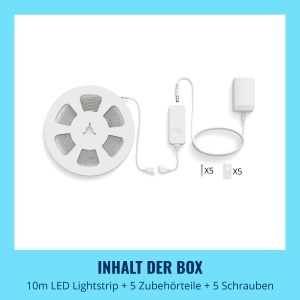 Banda LED WiZ RGBIC - 10 m, 16 milioane culori, control vocal si aplicatie - Img 6