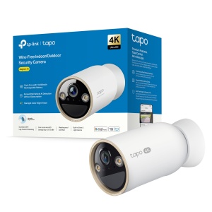 Baterie de exterior pentru camera de securitate Tapo C460 4K 8MP, viziune nocturna Starlight Color, Wi-Fi dual-band, baza magnetica, inregistrare microSD criptata, detectare AI, baterie de 10000mAh