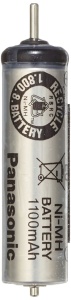 Baterie de schimb Panasonic ER-2201220, 1100 mAh, argintie