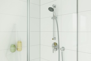 Baterie dus GROHE QuickFix Start 32590002 Montaj pe perete Crom Durabil - Img 4