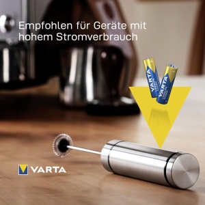 Baterii Alkaline VARTA Longlife Power AA, 12 bucati, 1.5V, made in Germany - Img 7
