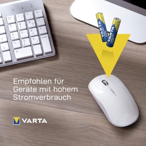 Baterii Alkaline VARTA Longlife Power AAA, 24 buc, 1,5V, Made in Germany - Img 3