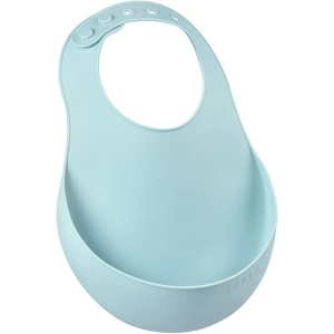 Baveta Beaba, silicon, impermeabila, ajustabila, 2 bucati - Img 3