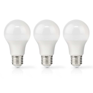 Bec LED Nedis LBE27A602P3 E27 8.5W 806 lm 2700K 3 bucati - Img 2