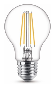 Becuri LED Philips Classic E27 Set 6 bucati 60W Lumina calda Economie energie - Img 3