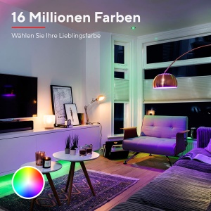 Becuri LED Smart Trust WiFi E14 RGB Control prin Aplicatie Compatibile Alexa si Google Home Set 2 Buc - Img 2
