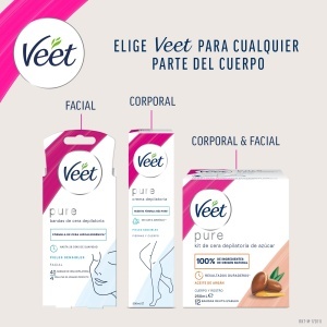 Benzi de ceara depilatoare pentru fata, pure, piele sensibila, 20 buc - Img 6