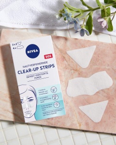 Benzi de curatare NIVEA Clear-Up, 6 bucati, cu fructoza, pentru fata - Img 3