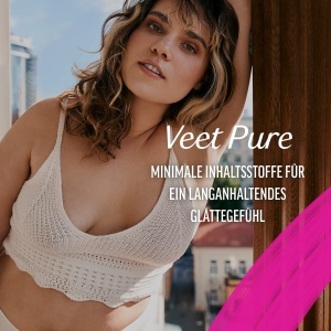 Benzi depilatoare Veet Pure pentru fata, 20 bucati, pentru piele sensibila - Img 7