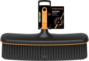Besen Fein Fiskars OneClick, 460g, cu Borsti Moi, NegruPortocaliu - Img 5