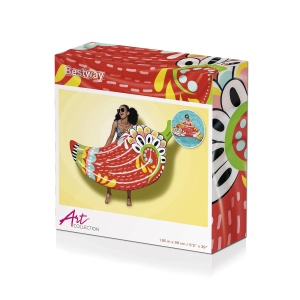 Bestway Saltea Flirty Fiesta Air Paprika 195 x 99 cm - Img 3