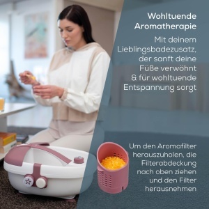 Beurer FB 35 Aparat pentru masaj picioare cu vibratii infrarosu si aromaterapie - Img 5