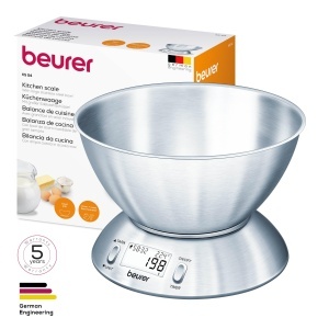 Beurer KS 54 Cantar de Bucatarie cu Bol din Inox 15L Functie Timer - Img 6