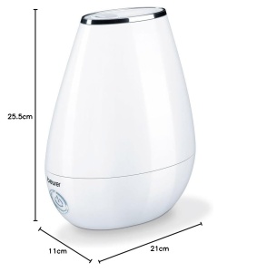 Beurer LB 37 Umidificator cu atomizare cu ultrasunete microfine, mod de noapte silentios, functie de aroma, alb - Img 7