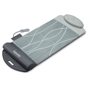 Beurer MG 280 Yoga and Stretch Mat, pentru intinderea muschilor si relaxare, Covoras de masaj pentru gat, umeri si spate, pliabil, 1 bucata (pachet de 1), gri