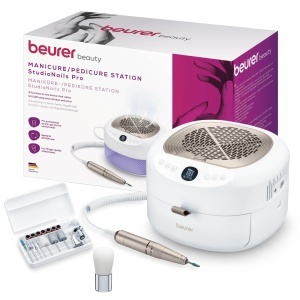 Beurer MP 200 StudioNails Pro Statie Manichiura-Pedichiura 3-in-1 26000 RPM 9 Accesorii