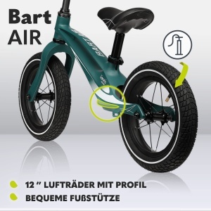 Bicicleta fara pedale Lionelo Bart Air cadru din magneziu roti 12 inch ultralight reglabila - Img 3